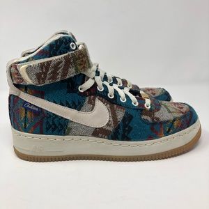Nike Pendleton Air Force 1 High Size 8